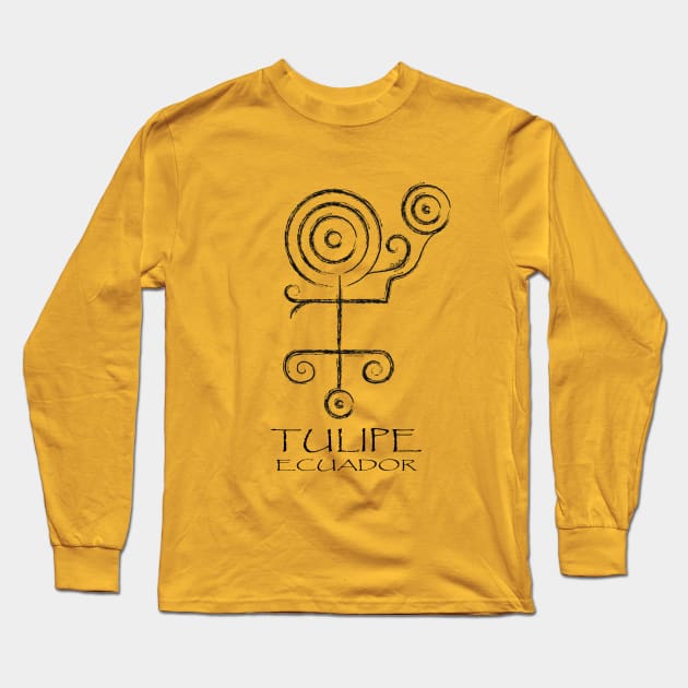 Ecuador Tulipe Long Sleeve T-Shirt by leeloolook